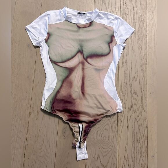 Shape Of Me Bodysuit - Ivory NWOT - Picture 6 of 7